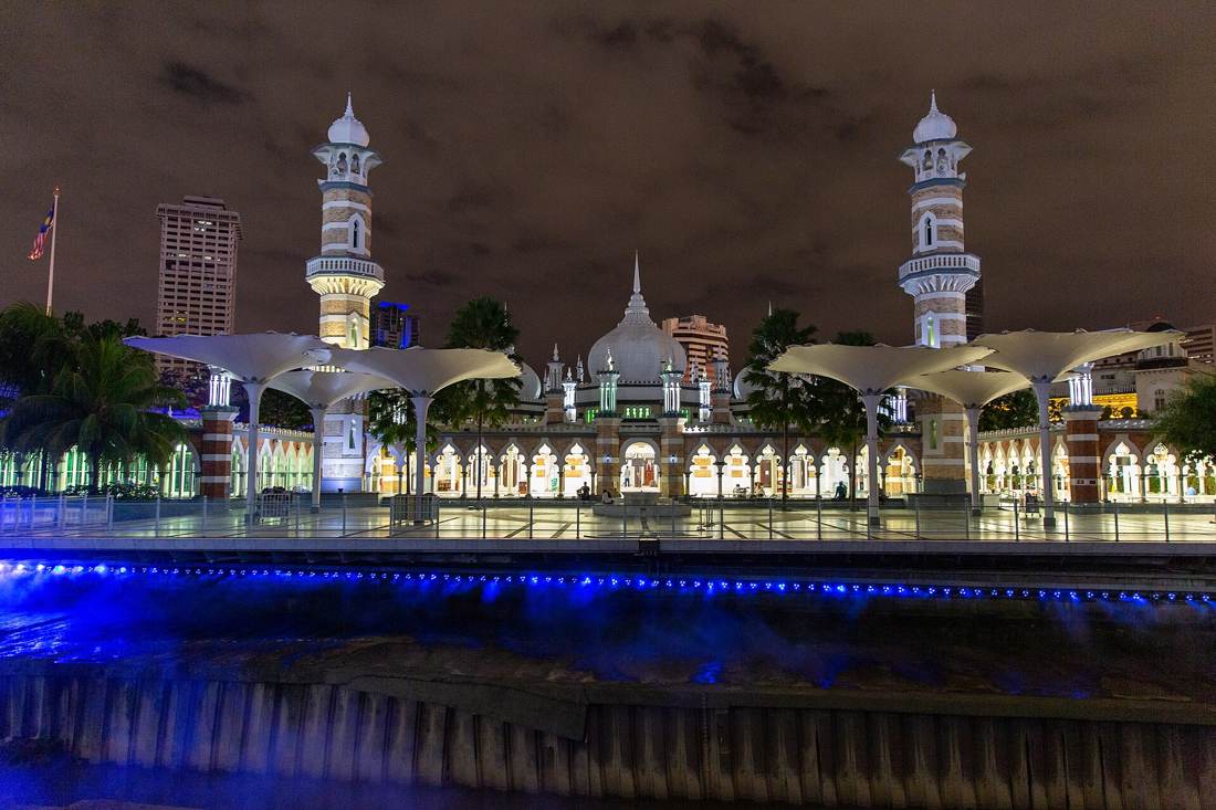 Sultan Abdul Samad Jamek Mosque (Malay: Masjid Jamek Sultan Abdul Samad) is one of the oldest mosques in Kuala Lumpur, Malaysia. It is located at the confluence of the Klang and Gombak River. The mosq